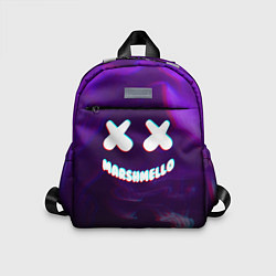 Детский рюкзак Marshmello: Violet Glitch