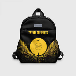 Детский рюкзак Twenty One Pilots: Yellow Moon, цвет: 3D-принт