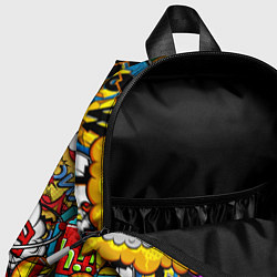 Детский рюкзак Звуки комиксов, цвет: 3D-принт — фото 2