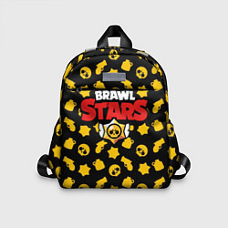 Детский рюкзак Brawl Stars: Yellow Style, цвет: 3D-принт