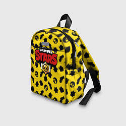 Детский рюкзак Brawl Stars: Yellow & Black, цвет: 3D-принт — фото 2