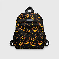 Детский рюкзак Тыквы на хэллоуин - паттерн