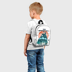 Детский рюкзак Лесной Тоторо, цвет: 3D-принт — фото 2