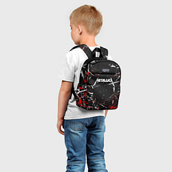 Детский рюкзак METALLICA, цвет: 3D-принт — фото 2