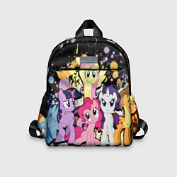 Детский рюкзак My little pony band, цвет: 3D-принт