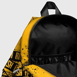 Детский рюкзак BILLIE EILISH: Yellow Tape, цвет: 3D-принт — фото 2