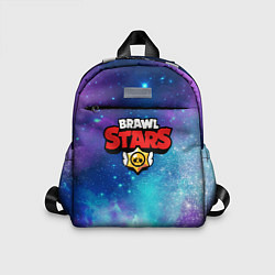 Детский рюкзак BRAWL STARS лого в космосе