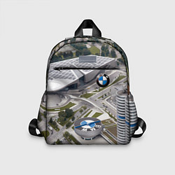 Детский рюкзак BMW city, цвет: 3D-принт