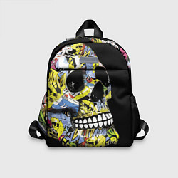 Детский рюкзак Graffiti - Skull, цвет: 3D-принт