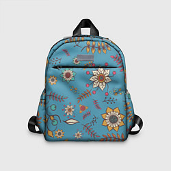 Детский рюкзак Цветочный рай узор