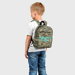 Детский рюкзак Образцовый мужик, цвет: 3D-принт — фото 2