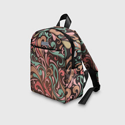 Детский рюкзак Узор хохломы, цвет: 3D-принт — фото 2