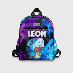 Детский рюкзак BRAWL STARS LEON SHARK, цвет: 3D-принт
