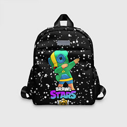 Детский рюкзак Brawl Stars Leon, Dab, цвет: 3D-принт