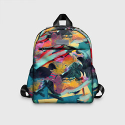 Детский рюкзак Абстрактный рисунок, цвет: 3D-принт