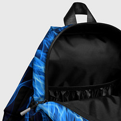 Детский рюкзак BLUE FIRE FLAME, цвет: 3D-принт — фото 2