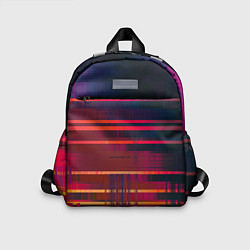 Детский рюкзак Glitch of gradient, цвет: 3D-принт