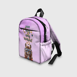 Детский рюкзак Енот, цвет: 3D-принт — фото 2