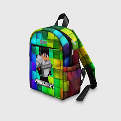 Детский рюкзак Minecraft Майнкрафт, цвет: 3D-принт — фото 2