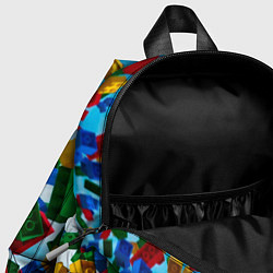 Детский рюкзак Roblox Cubes, цвет: 3D-принт — фото 2
