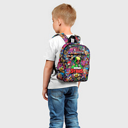 Детский рюкзак BRAWL STARS:LEON, цвет: 3D-принт — фото 2