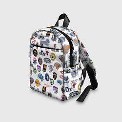Детский рюкзак NBA Pattern, цвет: 3D-принт — фото 2