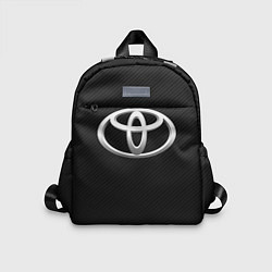 Детский рюкзак Toyota carbon, цвет: 3D-принт