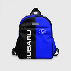 Детский рюкзак SUBARU, цвет: 3D-принт