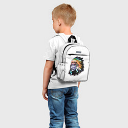 Детский рюкзак Индеец, цвет: 3D-принт — фото 2