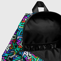 Детский рюкзак ГРАФФИТИ, цвет: 3D-принт — фото 2