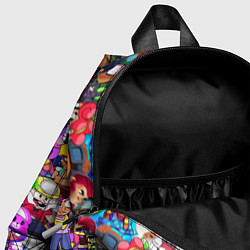 Детский рюкзак BRAWL STARS: 8 BIT, цвет: 3D-принт — фото 2