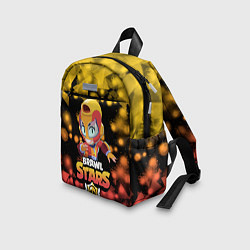 Детский рюкзак Brawl stars leon max, цвет: 3D-принт — фото 2