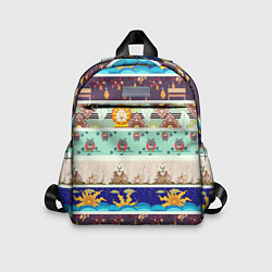 Детский рюкзак Pattern 3, цвет: 3D-принт