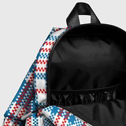 Детский рюкзак Текстура Сумка Челнока, цвет: 3D-принт — фото 2