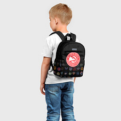 Детский рюкзак Atlanta Hawks 1, цвет: 3D-принт — фото 2