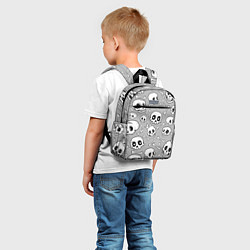 Детский рюкзак Черепа, цвет: 3D-принт — фото 2