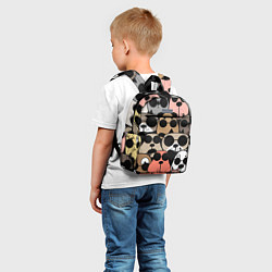 Детский рюкзак Серьезные псы, цвет: 3D-принт — фото 2
