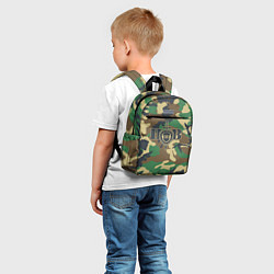 Детский рюкзак Пограничные Войска камуфляж, цвет: 3D-принт — фото 2