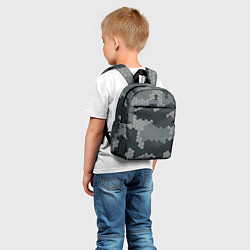 Детский рюкзак КАМУФЛЯЖ СОТЫ, цвет: 3D-принт — фото 2
