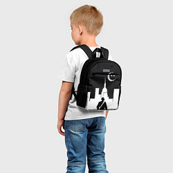 Детский рюкзак Борец с COVID19, цвет: 3D-принт — фото 2