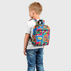 Детский рюкзак COMICS ART, цвет: 3D-принт — фото 2