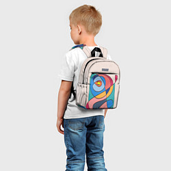 Детский рюкзак Абстракция полет фантазии, цвет: 3D-принт — фото 2