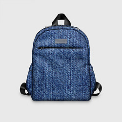Детский рюкзак Джинсовка Текстура, цвет: 3D-принт