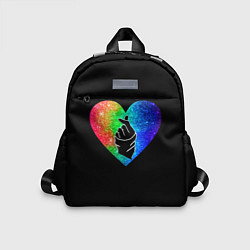 Детский рюкзак Сердечко, цвет: 3D-принт