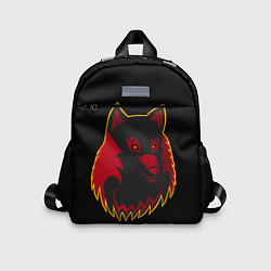 Детский рюкзак Wolf Logo, цвет: 3D-принт