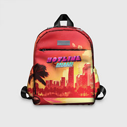 Детский рюкзак HOTLINE MIAMI, цвет: 3D-принт