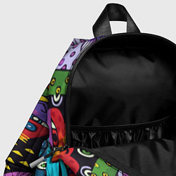 Детский рюкзак КОТЯТА ЖИВОПИСЬ, цвет: 3D-принт — фото 2
