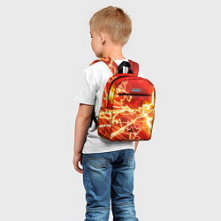 Детский рюкзак ОГНЕННАЯ МОЛНИЯ, цвет: 3D-принт — фото 2