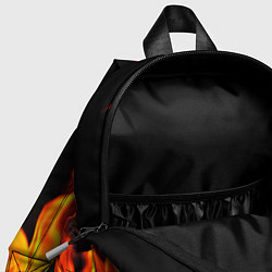 Детский рюкзак ОГНЕННЫЙ, цвет: 3D-принт — фото 2