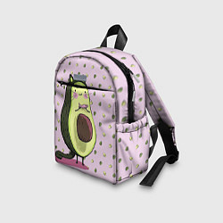 Детский рюкзак Авокадо Кот, цвет: 3D-принт — фото 2